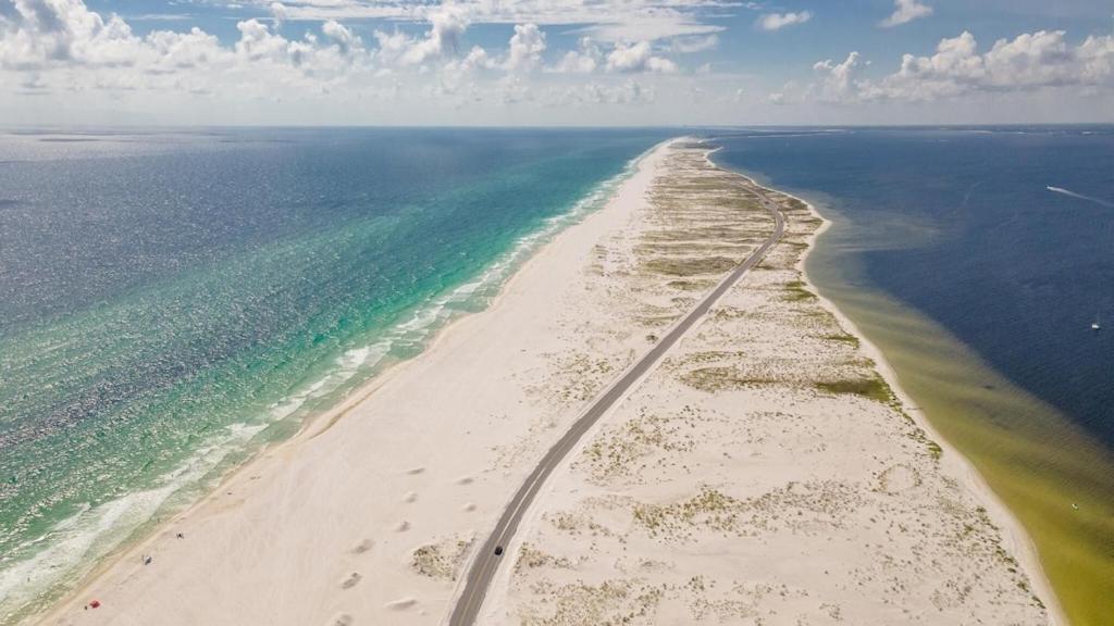 Ocean Front Penthouse Suite Panoramic Views Of Gulf,Pensacola Beach,Pier, & Bay 外观 照片