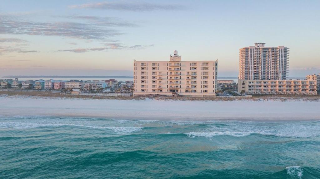 Ocean Front Penthouse Suite Panoramic Views Of Gulf,Pensacola Beach,Pier, & Bay 外观 照片